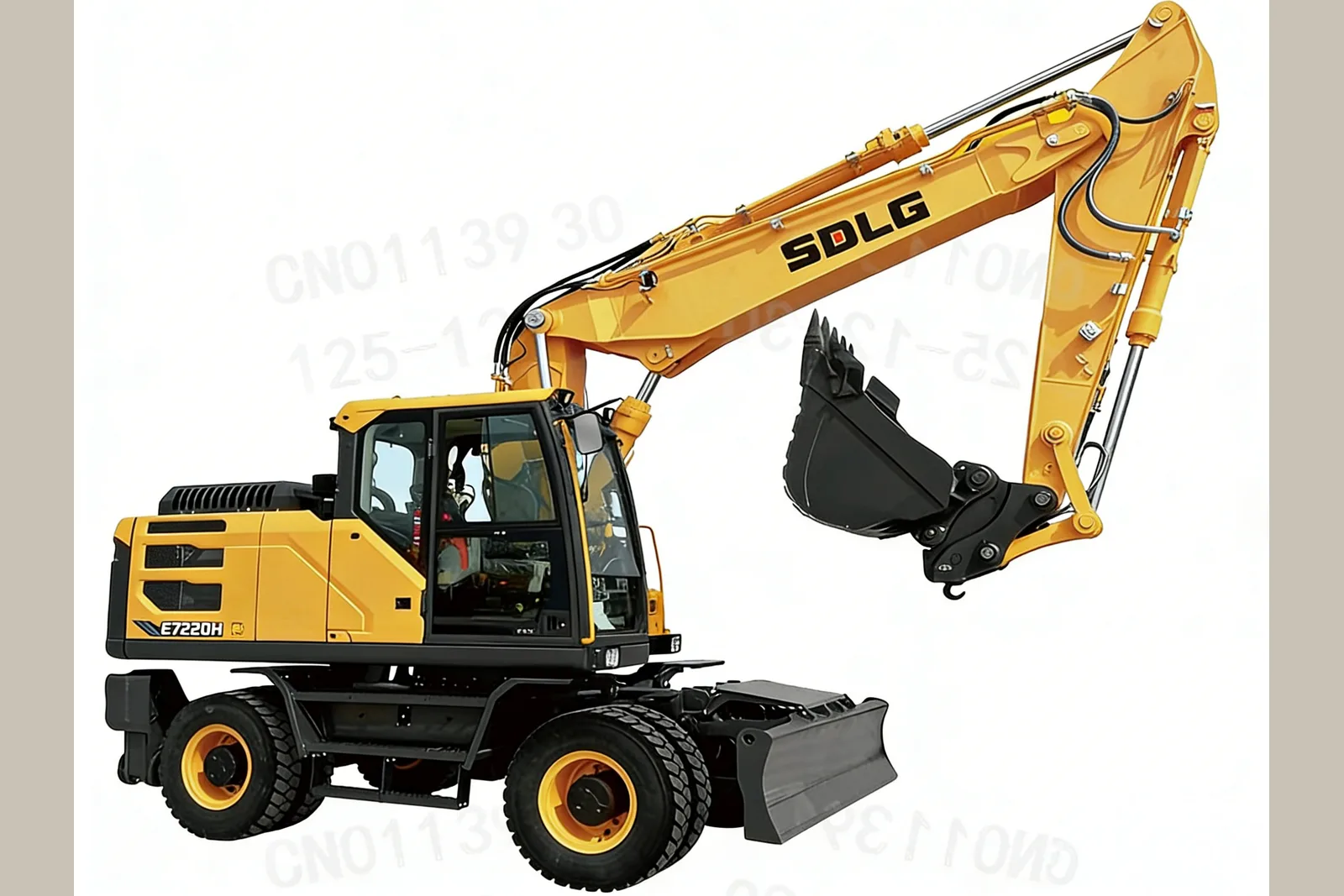 Колёсный экскаватор SDLG E7220H